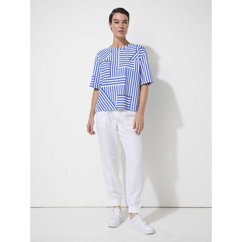 Marco Polo Spliced Stripe Tee image number 2